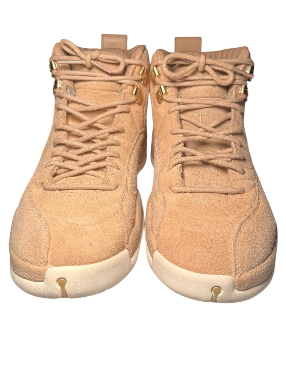 Women’s Air Jordan 12 Retro “Vachetta Tan” Size 9 – Neutral Suede Luxe Sneaker